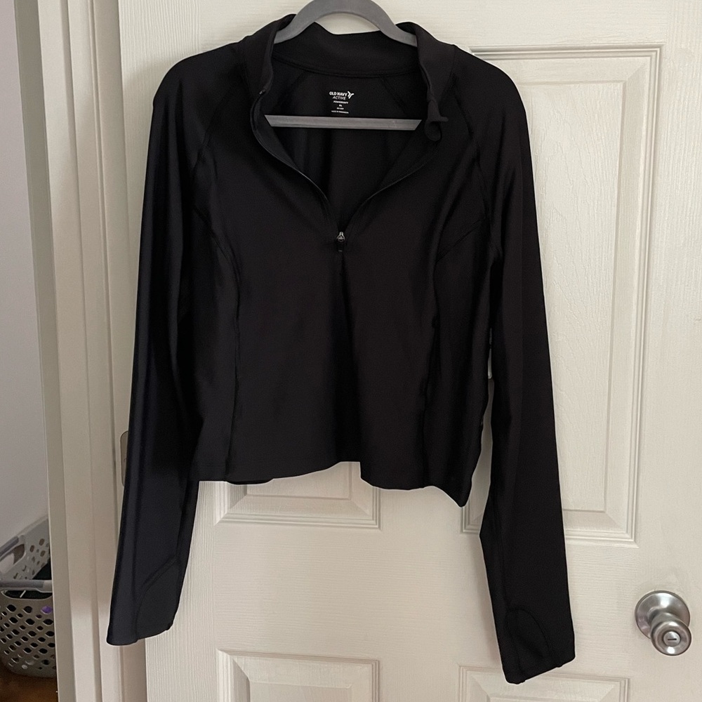 Old Navy Active Cropped Quarter Zip